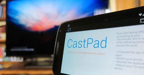CastPad para Chromecast nos permite dibujar a lo grande en nuestros televisores