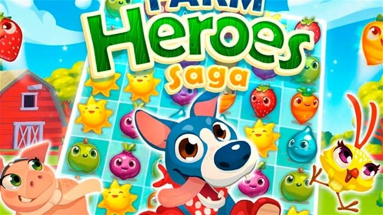 Combina cosechas en Farm Heroes Saga, la alternativa a Candy Crush