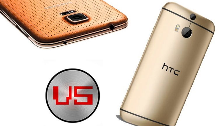 HTC One M8 vs Samsung Galaxy S5, comparamos a las bestias