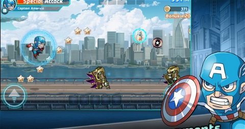 Marvel Run Jump Smash! el endless runner de Disney