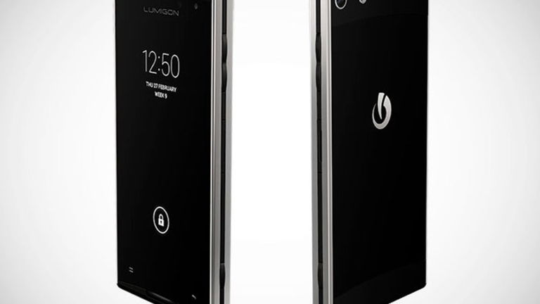 Lumigon T2 HD, así es un smartphone de acero inoxidable perfecto para hacer "selfies"