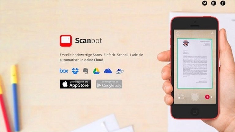 Convierte tu Android en un escáner pdf con Scanbot