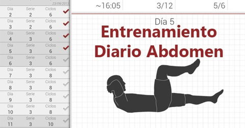 Luce unos abdominales tonificados este verano con Entrenamiento Diario Abdomen