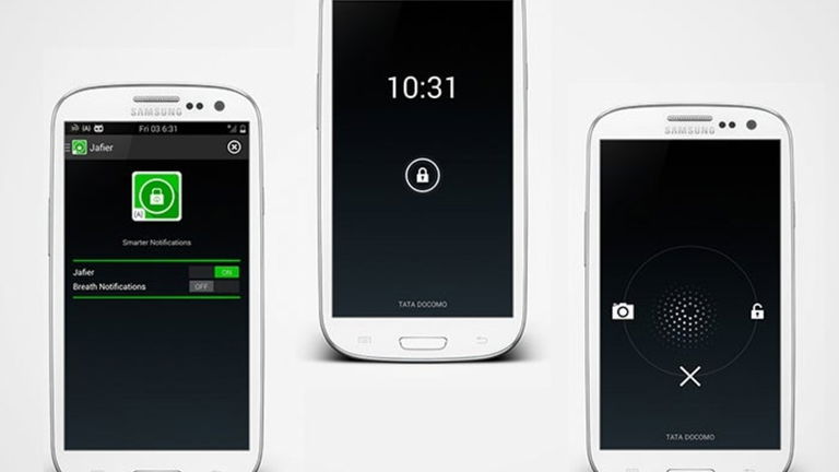 Jafier, notificaciones en pantalla sin encender la pantalla