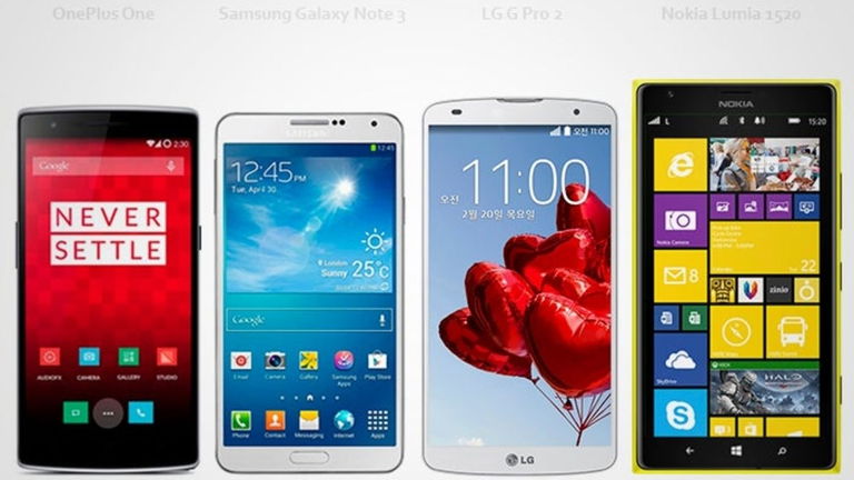 Comparamos el OnePlus One contra los mejores phablets del mercado