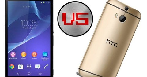 Sony Xperia Z2 y HTC One (M8) comparados en vídeo