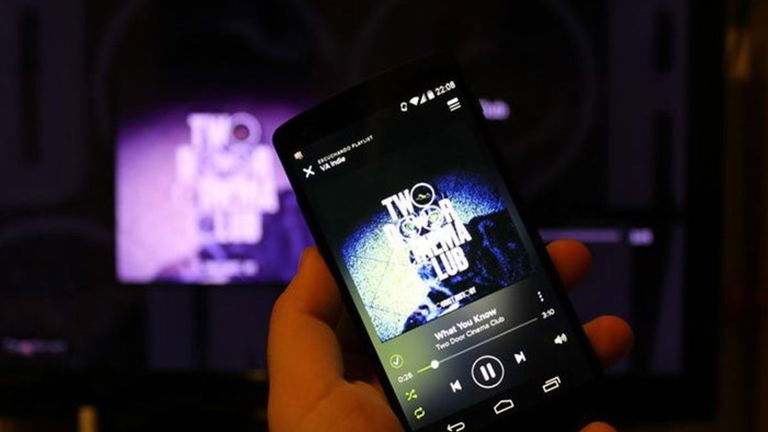 Spoticast te permite escuchar la música de Spotify en tu televisión con Chromecast