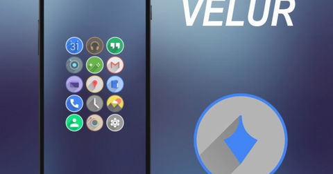 Velur, un nuevo pack de iconos moderno y minimalista para tu Android