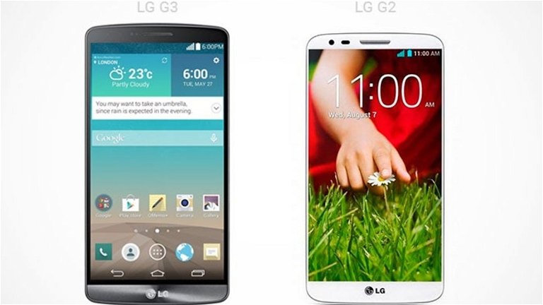 LG G3 vs LG G2, comparamos el pasado y el futuro de los coreanos