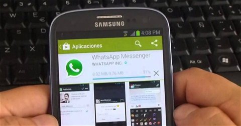 WhatsApp activa la interfaz de sus llamadas de voz