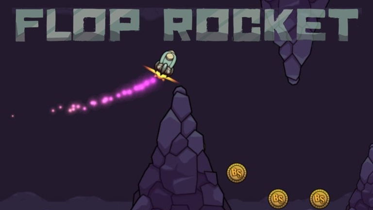 Desespérate en el espacio al ritmo de Flop Rocket
