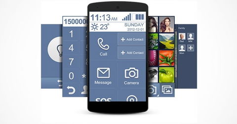 Necta Launcher facilita el manejo de un smarthphone a pequeños y mayores