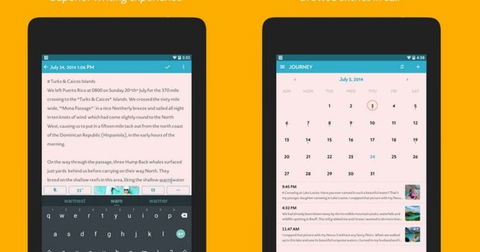 ¿Necesitas un diario personal? Journal, tu diario con estilo Material Design