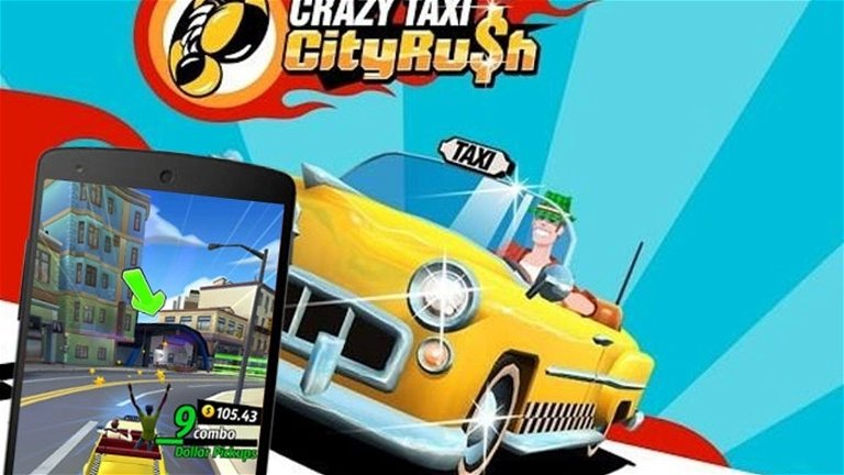 Crazy Taxy: City Rush ya disponible en Google Play
