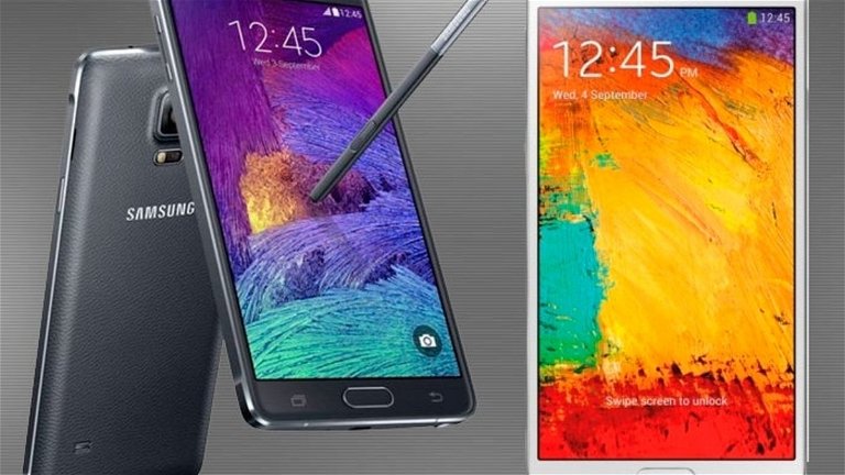 Comparamos el nuevo Samsung Galaxy Note 4 con el Samsung Galaxy Note 3