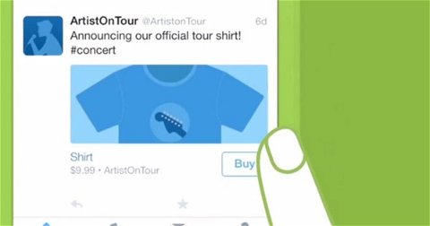 Twitter añade un botón para comprar productos desde su aplicación oficial