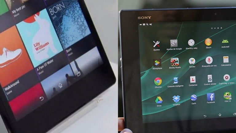 Sony Xperia Z3 Tablet Compact frente a Sony Xperia Z2 Tablet, comparamos los dos modelos