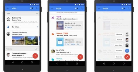 Inbox by Gmail se actualiza con dos novedades muy prácticas que seguro que te gustarán