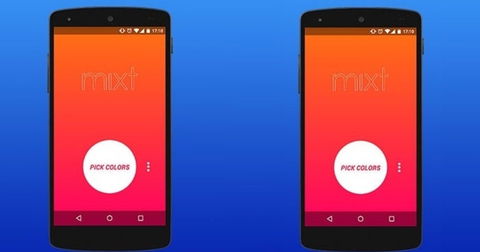 ¿No te gusta tu fondo de pantalla? Crea fondos con degradados a tu gusto con Mixt