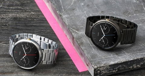 Ya a la venta el Motorola Moto 360 con correas metálicas, nuevos colores y actualizaciones