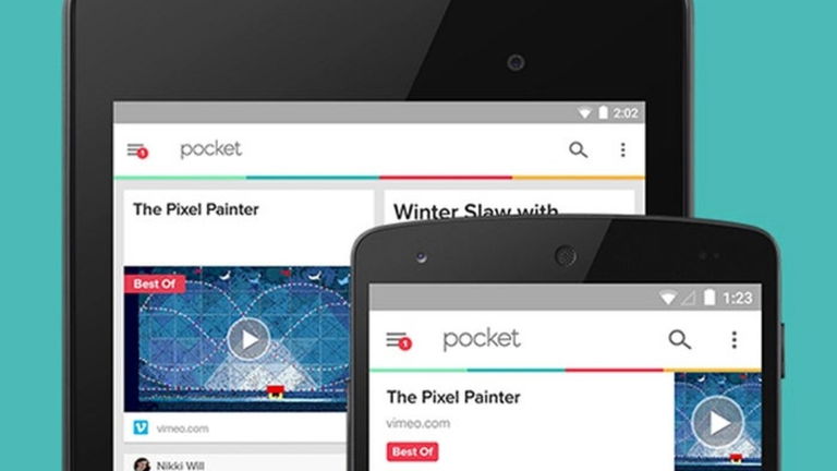 Ya puedes descargar Pocket con estilo Material Design, ¿te gusta el nuevo diseño?