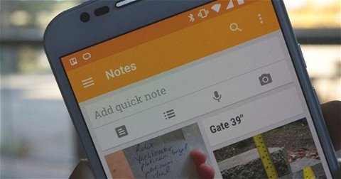 Google Keep ya disponible para Android Wear, todas tus notas y listas en tu reloj