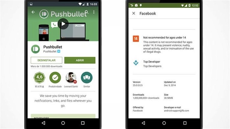 Google Play empieza a mostrar el mínimo de edad recomendado para las aplicaciones