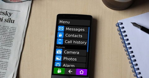 Koala Launcher, una interfaz creada para personas con deficiencia visual