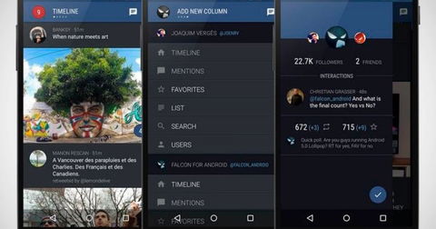 Falcon Pro 3 llega a Google Play con nuevo diseño para seguir siendo uno de los mejores