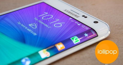 Ya disponible la beta de Android 5.0.1 Lollipop para el Samsung Galaxy Note Edge