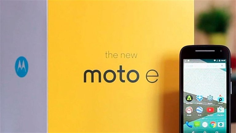 Motorola Moto E LTE se actualiza a Android 5.1 Lollipop