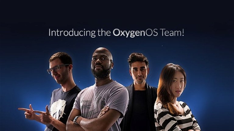 He aquí el equipo de OxygenOS, su logo oficial y primera captura de pantalla