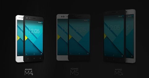Presentado el bq Aquaris M 4.5 con Lollipop, el más asequible de la nueva apuesta de bq