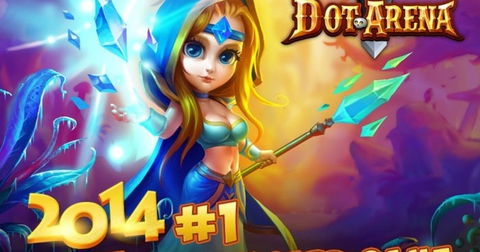 Dot Arena, lleva a tu equipo a la victoria en este juego de cartas coleccionables