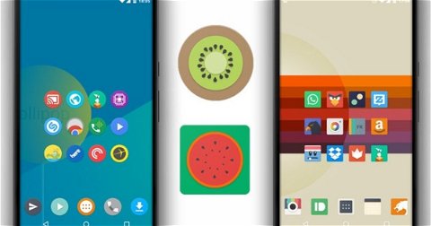 Kiwi y Melon UI, dos packs de iconos Material Design para personalizar tu terminal