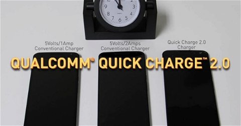 Qualcomm muestra la rapidez del Quick Charge 2.0 frente a cargadores convencionales