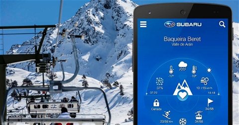 Subaru Esquí, una aplicación imprescindible para los amantes de la nieve