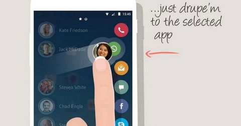 Drupe, interaccionar con nuestros contactos nunca había sido tan rápido y fácil