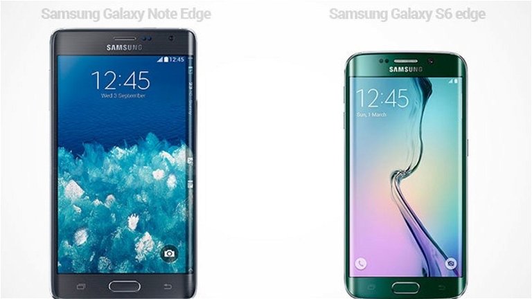 Samsung Galaxy S6 Edge vs Samsung Galaxy Note Edge, ¿es suficiente la renovación?