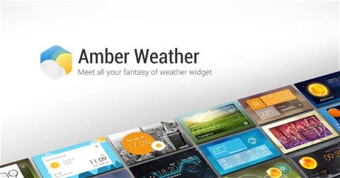 Amber Weather: pronóstico del tiempo con Material Design y fantásticos widgets