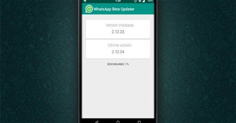 Beta Updater mantiene WhatsApp actualizado a la última versión, ¡no te perderás ni una!