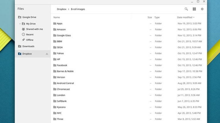 Añade Dropbox y OneDrive al explorador de archivos de Chrome OS fácilmente
