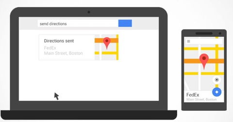 Google facilita el envío de direcciones a nuestro terminal mediante el buscador del PC