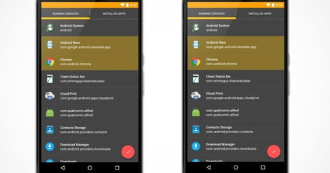 Servicely, un gestor de procesos en segundo plano que mejora la batería