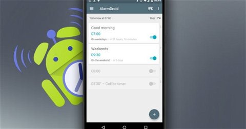AlarmDroid adquiere Material Design, nuevas funciones y retos para posponer alarmas