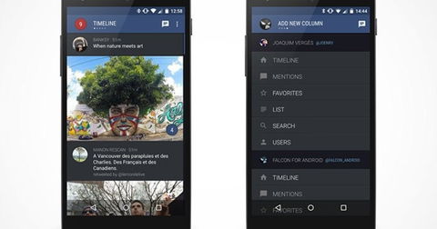 Falcon Pro 3 se actualiza con nuevo tema oscuro, organización de columnas y mucho más