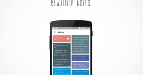 Material Notes: app sencilla con Material Design para crear notas
