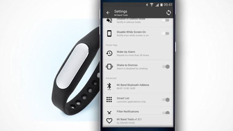 Mi Band Tools: gestiona de forma muy eficiente todos los parámetros de tu Xiaomi Mi Band