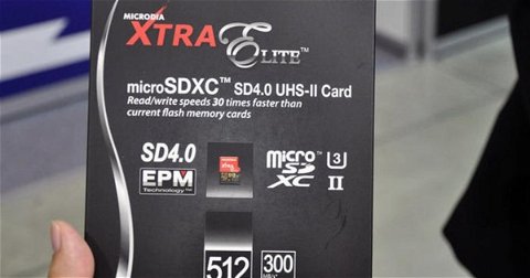 Microdia presenta su nueva tarjeta microSDXC que alcanza los 512 GB