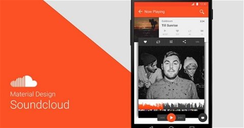 SoundCloud: Actualización con interfaz y widget rediseñados con más Material Design